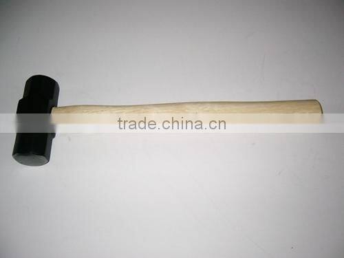 2lB forged sledge hammer with wooden handle