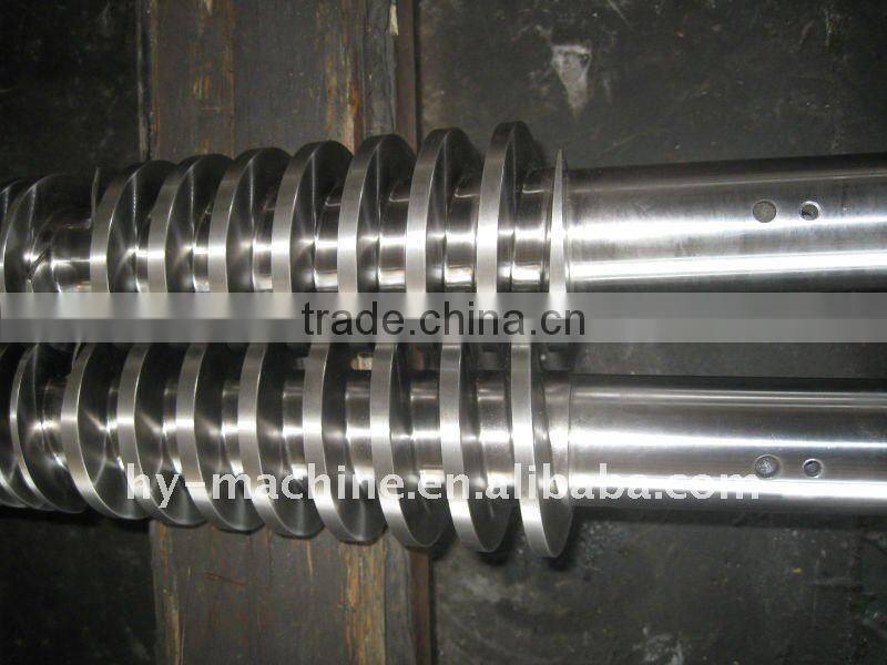 Parallel twin screw barrel/Conical twin screw barrel/twin screw barrel for recycled plastic material/recycled plastic screws