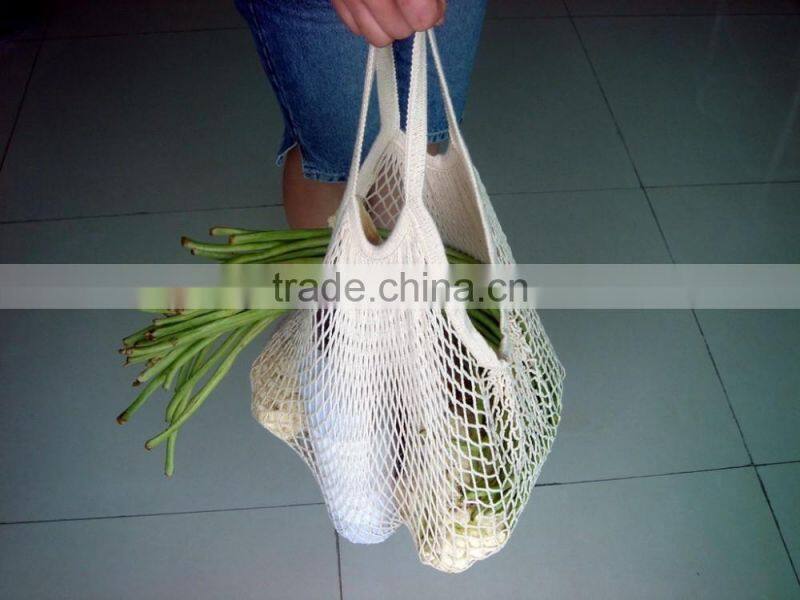 High quality cotton mesh tote bag /shopping bag
