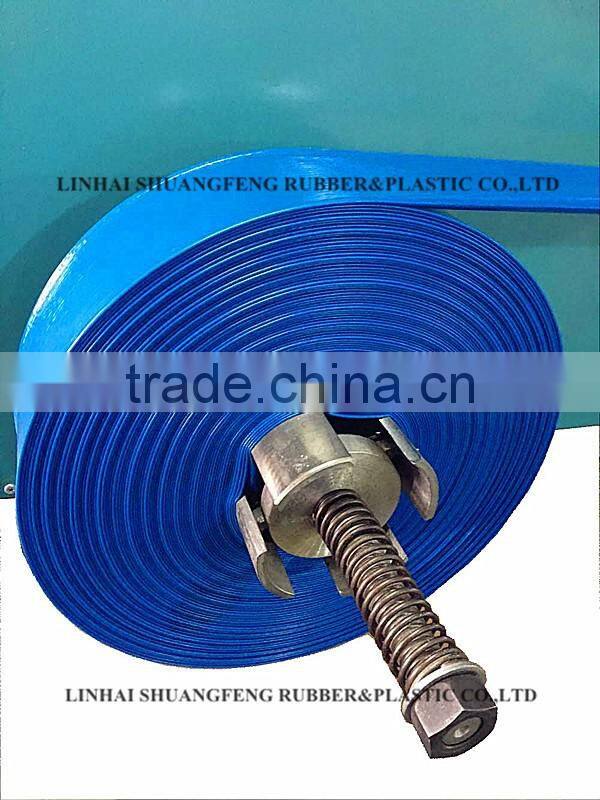 pvc agriculture irrigation water hose for discharge gold supply in China