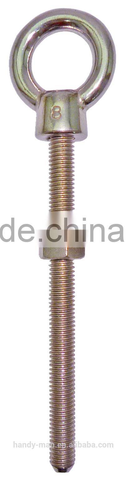 307S Stainless Steel 316 Long Shoulder Eye Bolt