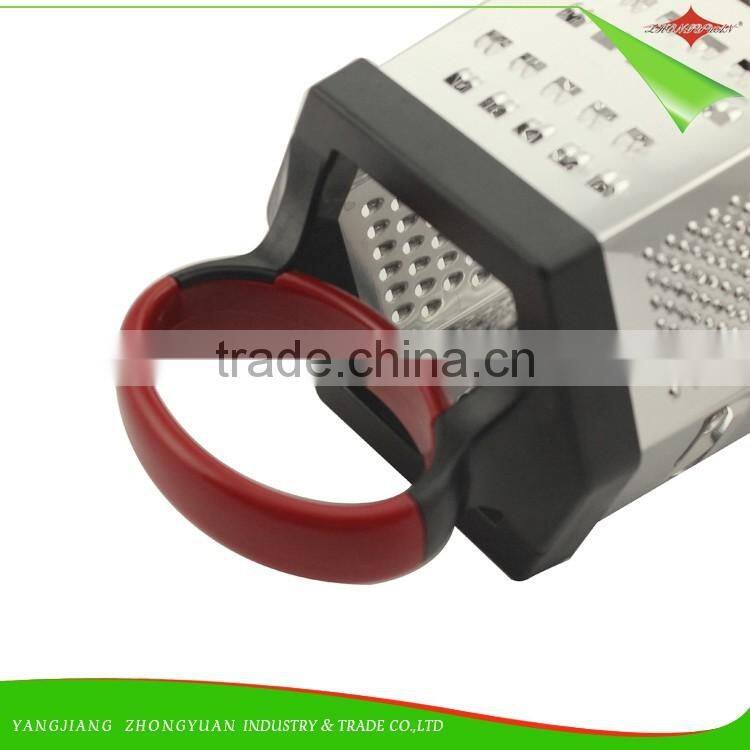 ZY-N5046 Multi-function 6 Sides Kitchen Stainless Steel Vegetable Slicer Grater