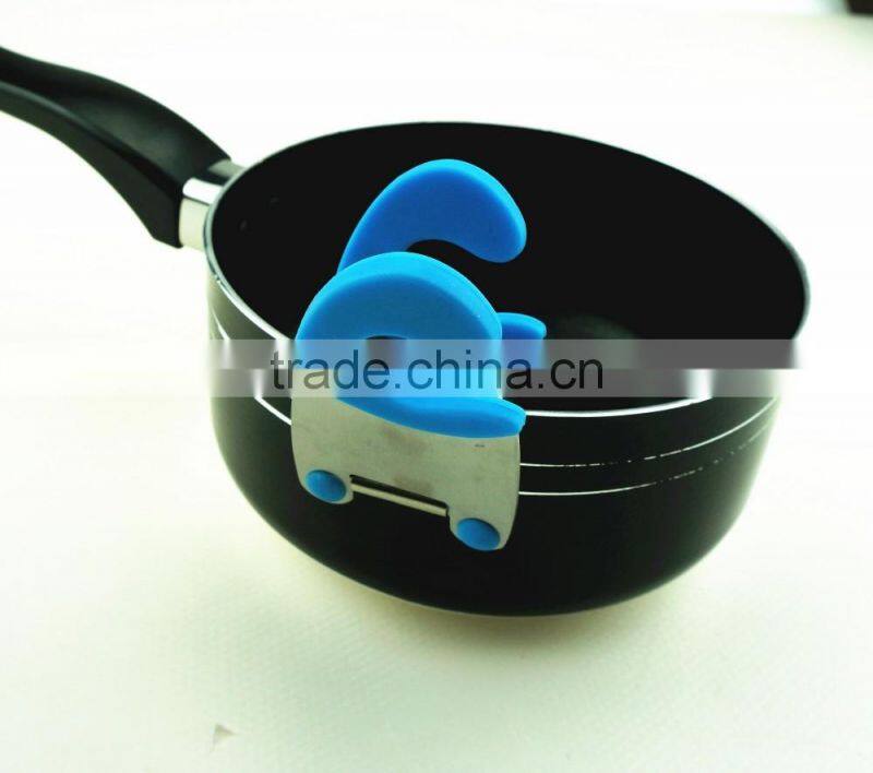 42129 silicone stainless steel pot clips