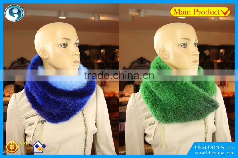 High Quality Knitted Mink Scarf