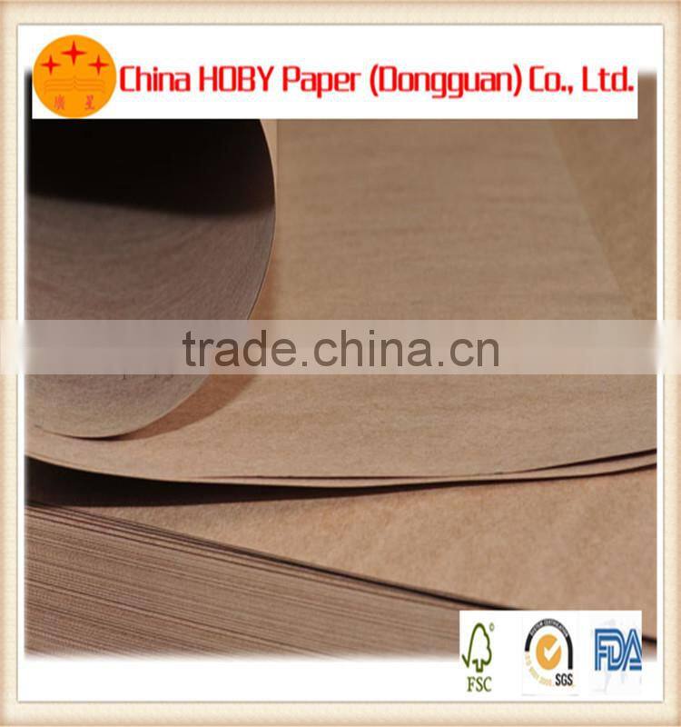 good quality food grade kraft paper with FDA certificate