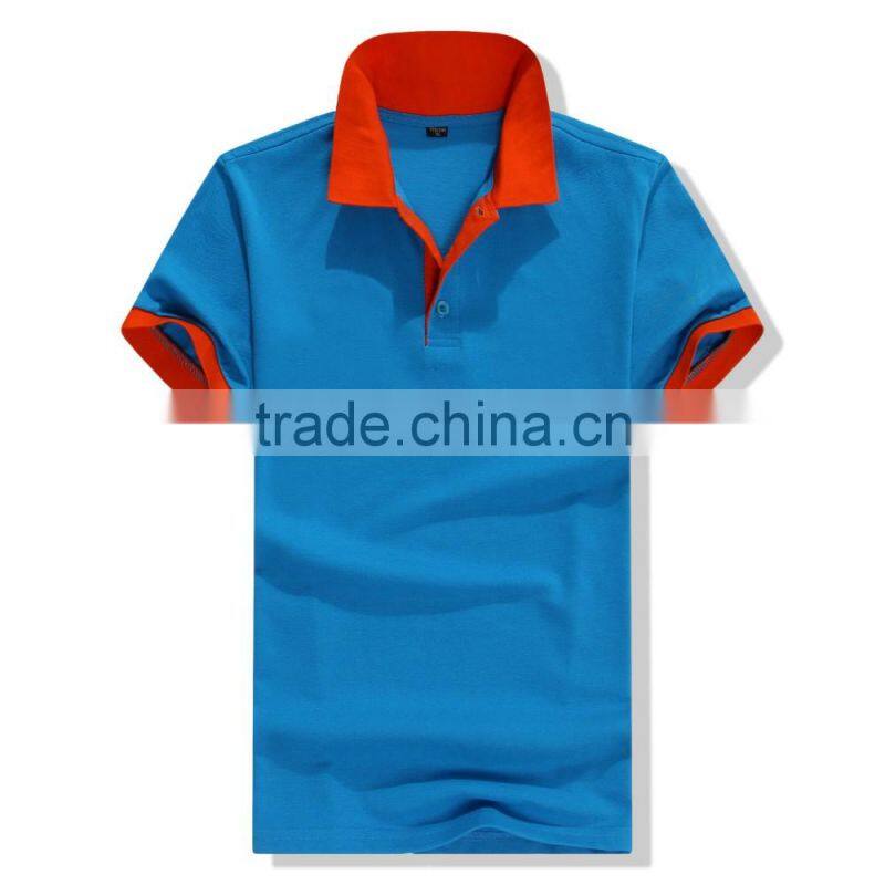 2016 Comfortable work uniform polo shirt For Men Quick Dry Custom Logo Polo T Shirt