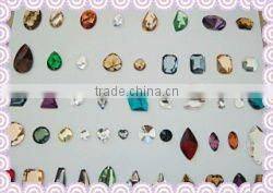 1777 tie shaped crystal mirror beads new design