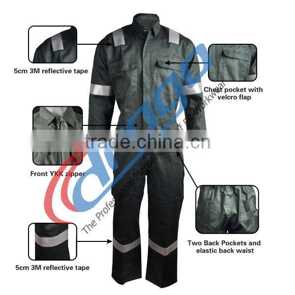 Hot!!!sale Aramid fire fighting garment for protective clothing