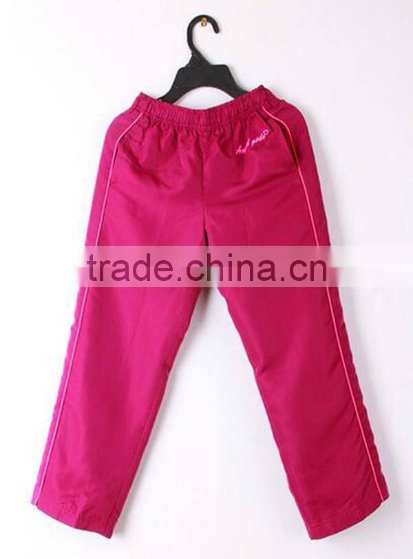 girls elastic band double layer casual pants stocks