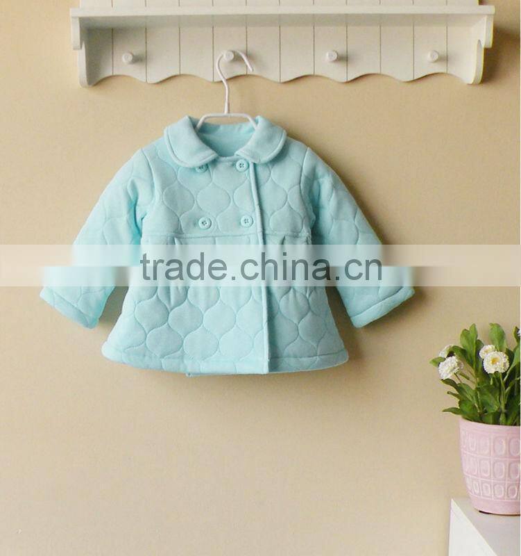 mom and bab 2012 Winter baby wear 100% cotton quilted tops