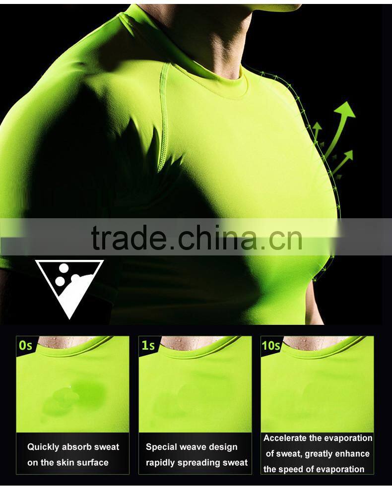 Quick Dry Round Neck Gym Tshirts For Team T-Shirt Cheap From China