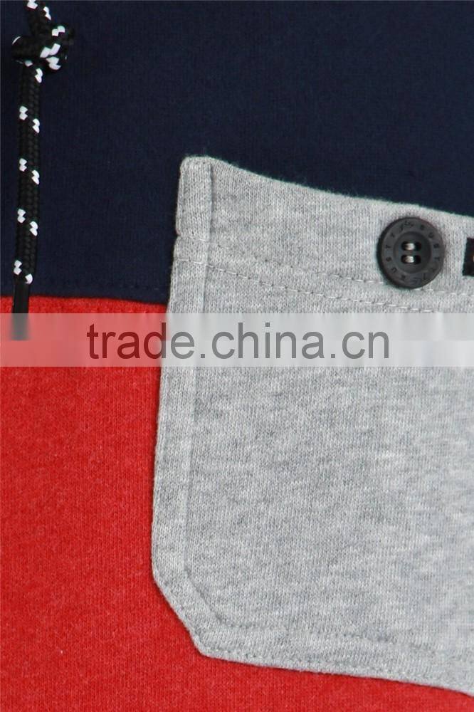Cheap long length hoodies chest pocket hoodie,hoodie multi color