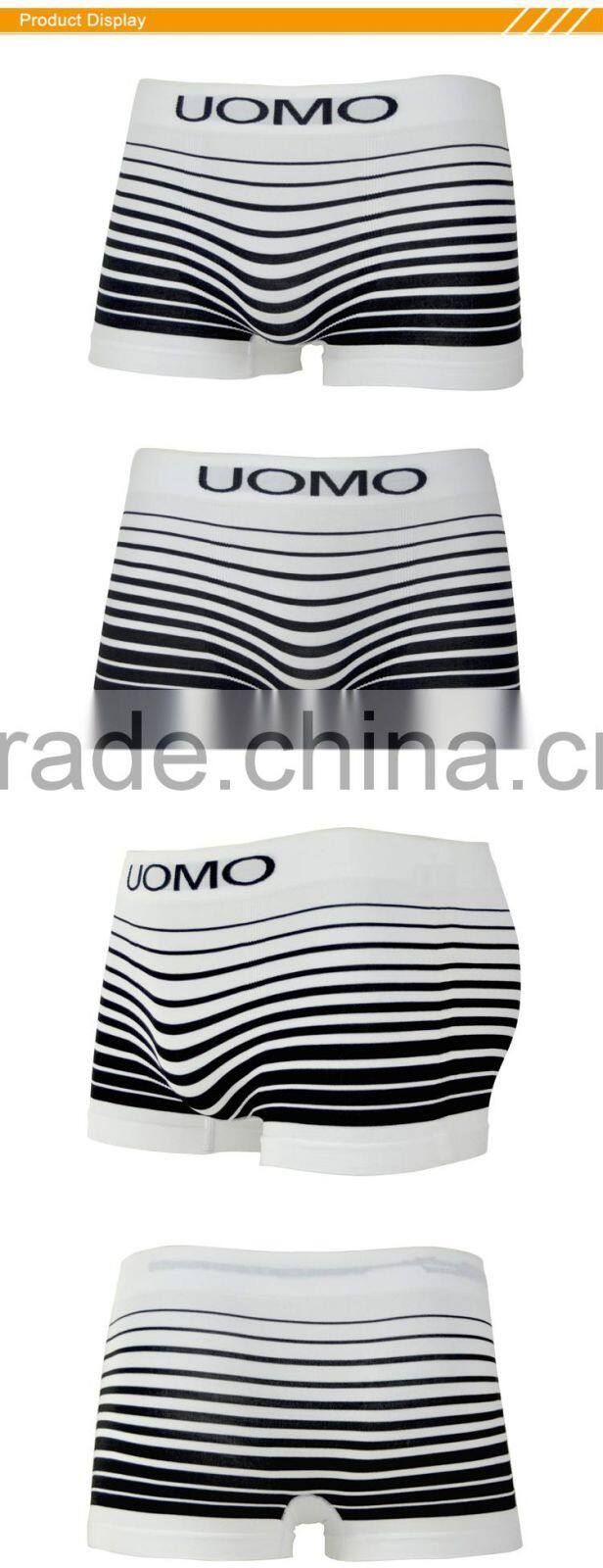 HSZ-0005 Wholesale breathable men underwear hot sex images mens boxers transparent without striped designs underwear