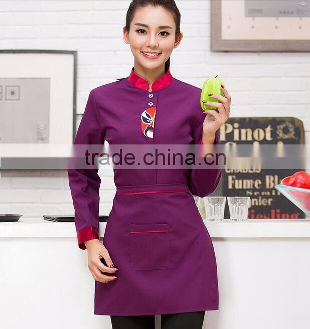custom luxury men hotel receptionist uniform designs hotel uniform wholesale