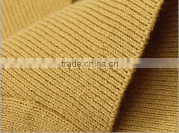 Single Breasted Irregular Boys Fashion Cardigan Sweater