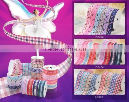 hi-ana ribbon 199 Butterfly Print Ribbon Animal Print Ribbon Printed Grosgrain Ribbon