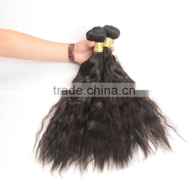 Hot selling high quality natural hair extensions , Indian hair
