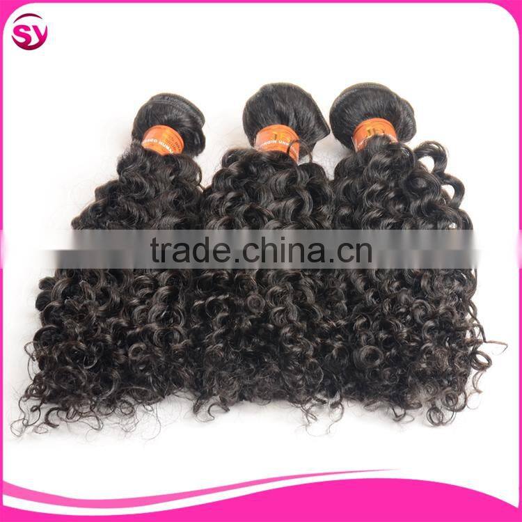 Black Rose New Arrival Crochet Braids with Human Malaysain Curly Hair, Raw Unprocessed Malaysian Human Hair