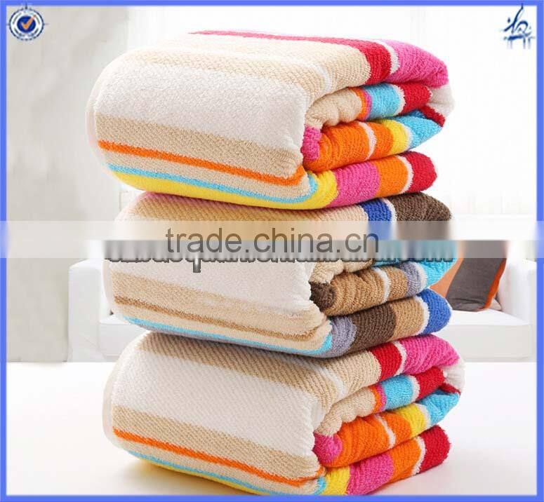 2015 wholesale hot sale thick 100% cotton bath towel for hotel