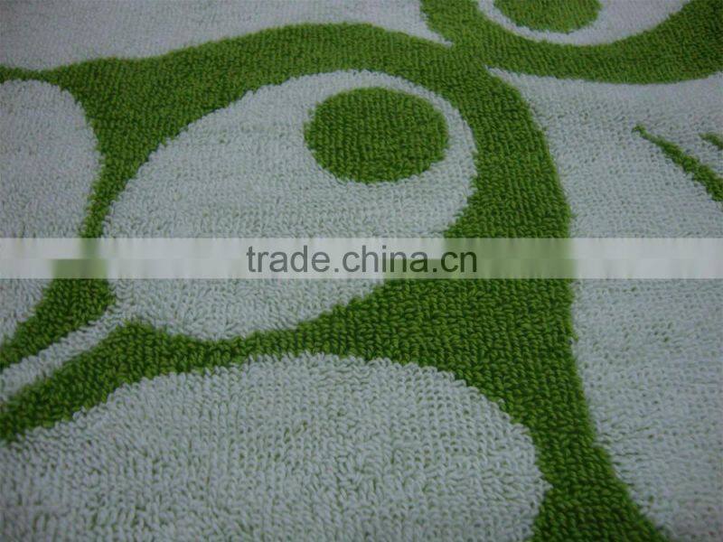 TOP 3 Shandong Factory cotton yarn-dyed jacquard beach towel