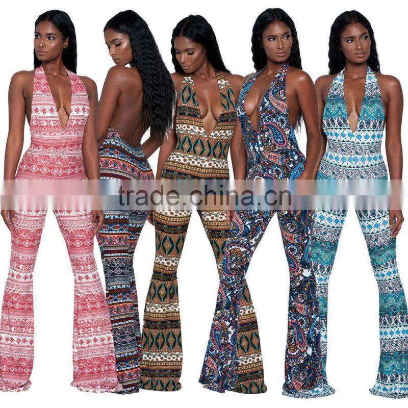 khaki gradient bell bottomed pants and top set /22 color xayn printed wide legging flare trousers and top two piece set