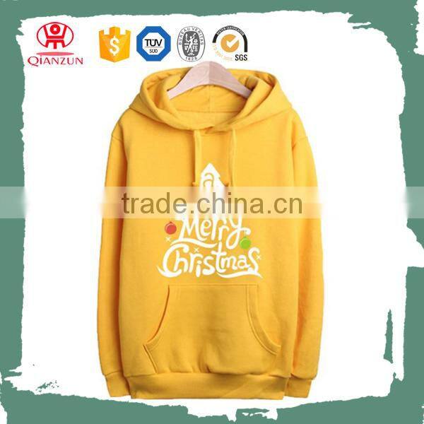 Polar Christmas tree hoodies fleece pullover Merry Christmas letter sweatshirts