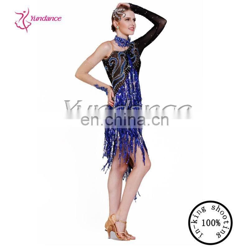 L-1330 latin dance costume for competition