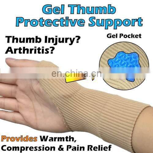 Thumb Joints Support Gel Cushioned Injury Sleeve Arthritis Pain Sore Swelling