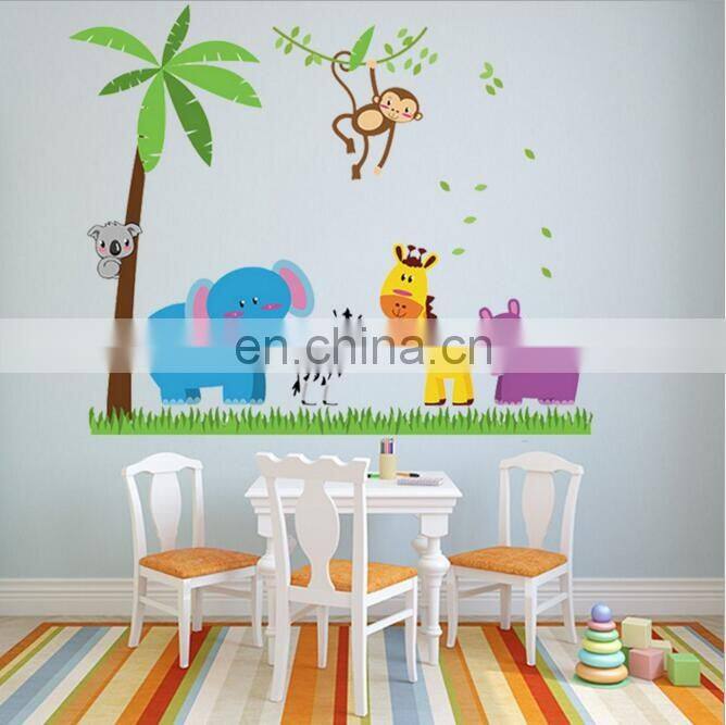 Baby rabbit vinyl sticker child kids room decor wall decal stickers