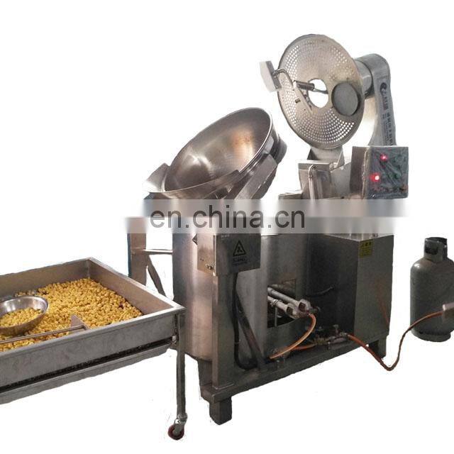 creamy caramel popcorn machine production equipment