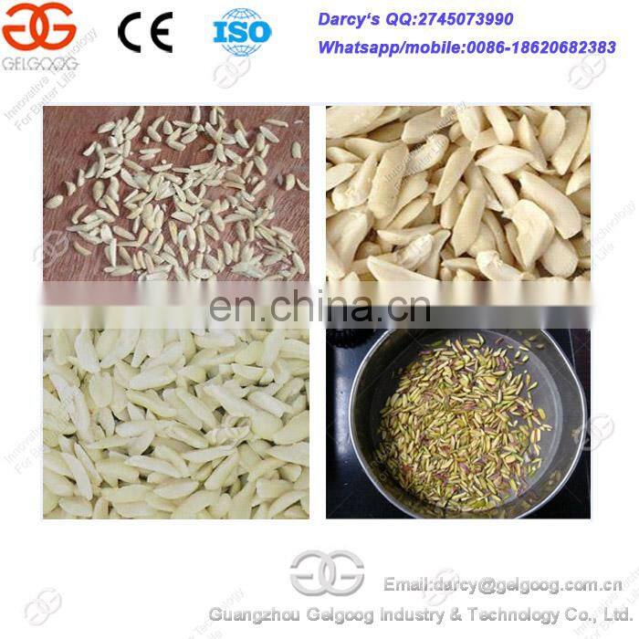 Commercial Practical Cashew Nut Peanut Strip Cutter Almond Slivering Machine