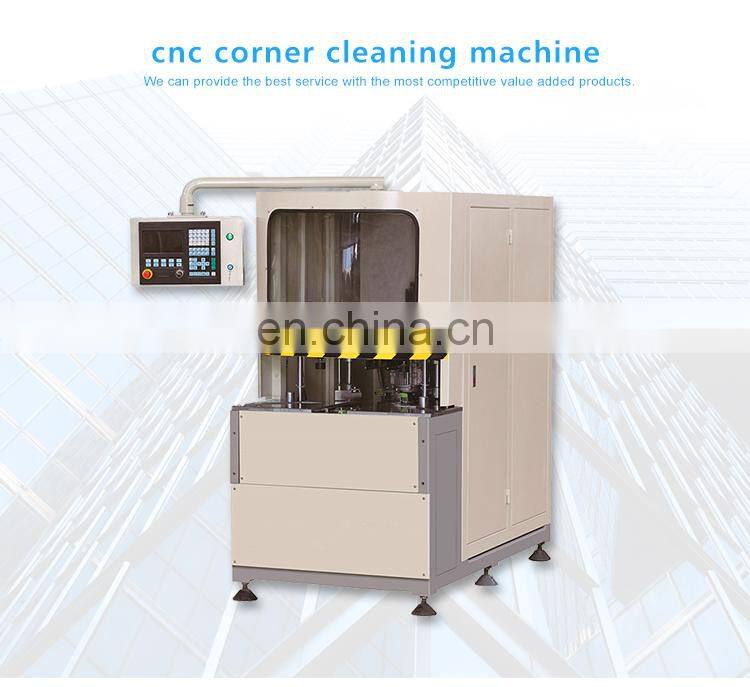 Double-head welding machine is suitable for pvc profile plastic window equipment processing height 30-120mm