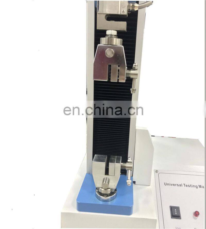 Single column servo motor computer controlling tensile testing machine