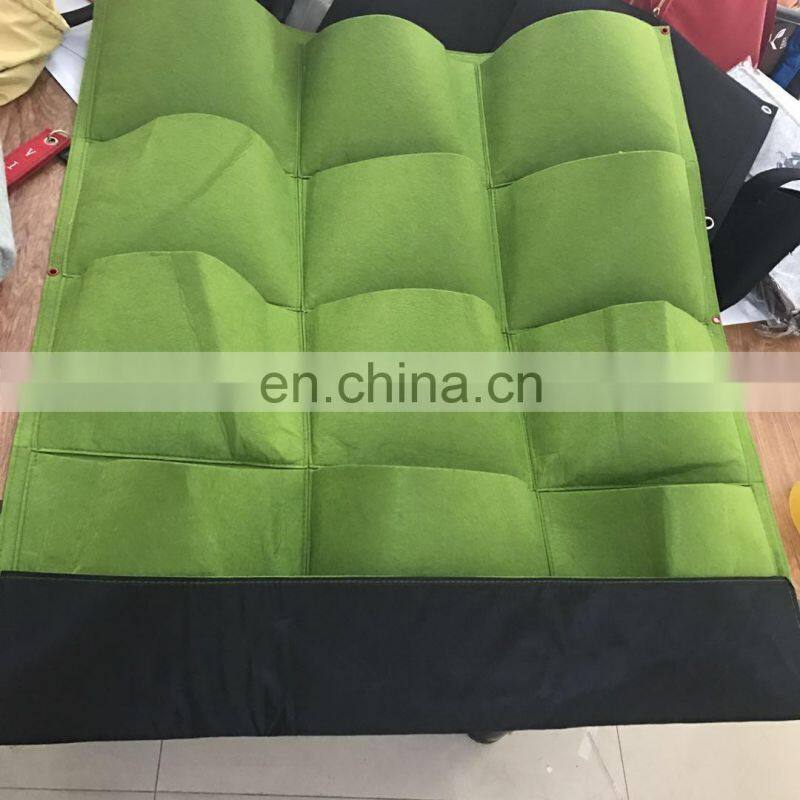 Vertical Garden Waterproof Felt Planter Hanging Growing Bag for flowers