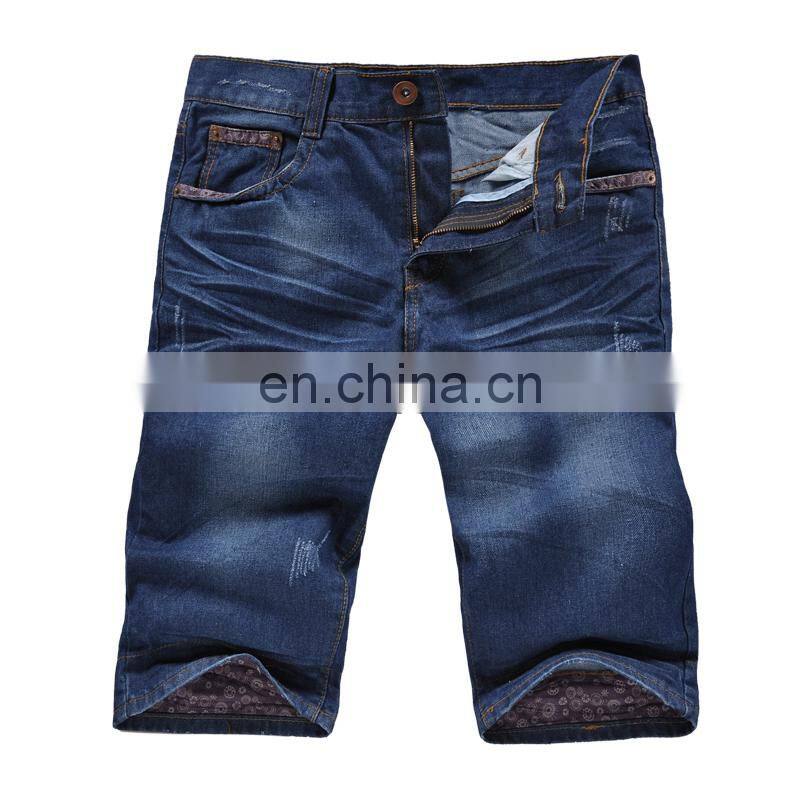 DiZNEW OEM service mens denim bermuda jeans shorts men