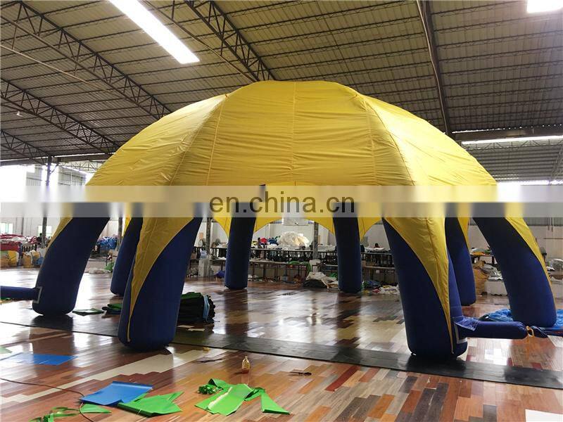 8 Leg Light Fabric Inflatable Spider Tent For show