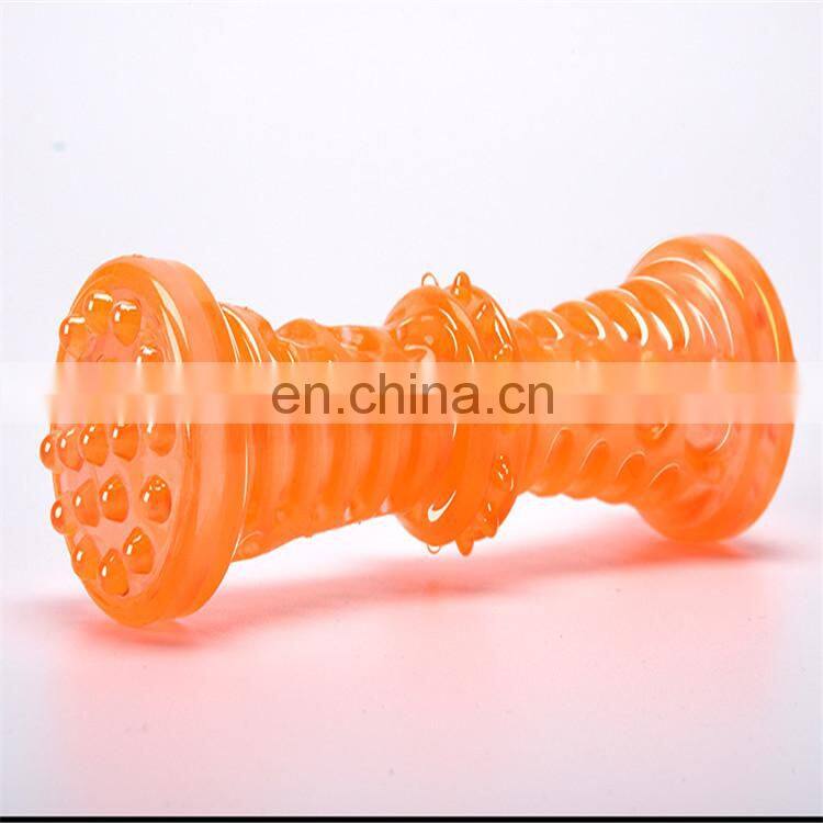 Hot selling strong tpr squeak pet chew toy molar pet toys tpr