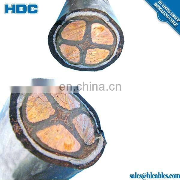 0.6/1kv 3+1 Core PVC Insulated and Sheathed Power Cable NYY Cable