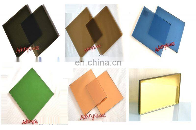 4mm 5mm 5.5mm 6mm 8mm 10mm Light Euro Bronze Reflective Glass