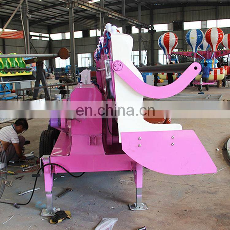 hot selling adventure park amusement swing crazy wave rides with trailer
