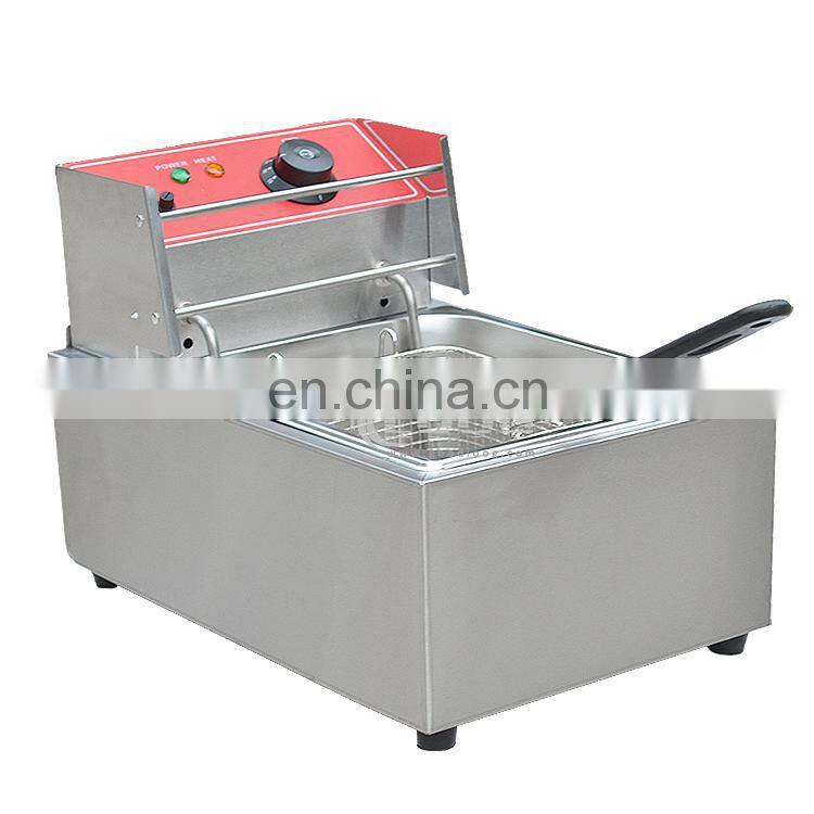 Energy Saving CE Certificate OEM Design Electric Double Fryer Machine with temperature limiter