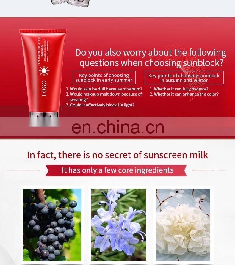 Most Professional Wholesale Sunscreen Cream Whitening Cream With Sunscreen Protection For Face And Body
