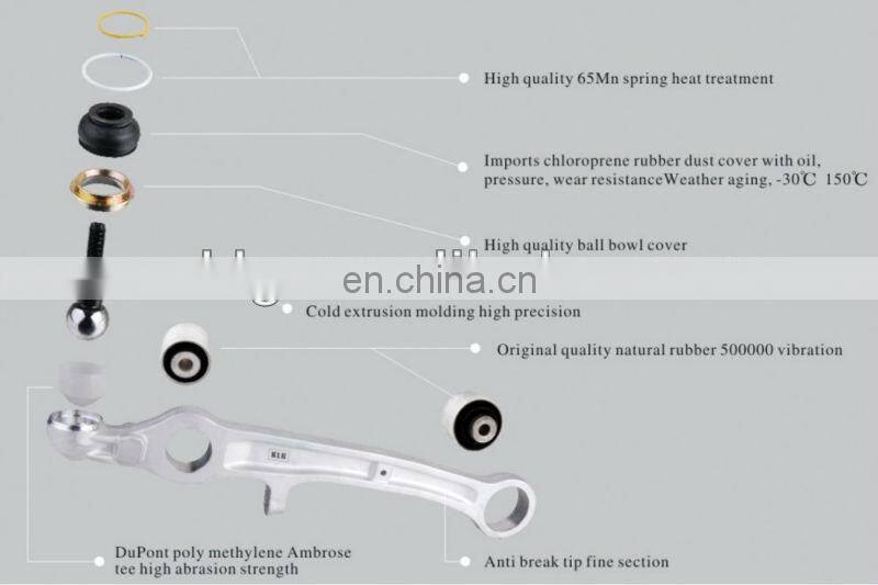 7L0 407 021B/A control Arm ARMS SWAY BAR TIE ROD FRONT SUSPENSION KIT for Volkswagen VW AUDI