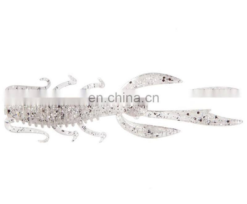 10pcs/bag 1.9g 2.5g Fishing Lure With Box Soft Worm Fishing leurre souple Soft Fishing Lure Combo soft lure