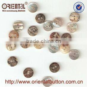 wholesale 100% natural matertial agoya shell troca shell river shell real shell button for garment