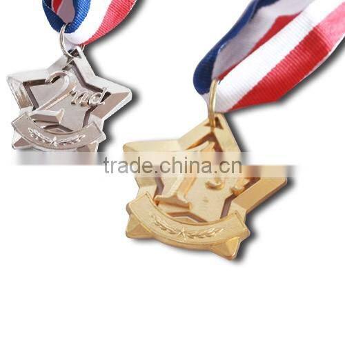 Stainless steel Color Metal sport medal hanger