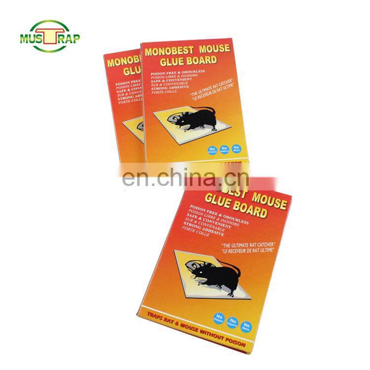 Best selling paper board mouse glue trap electronic rat trap