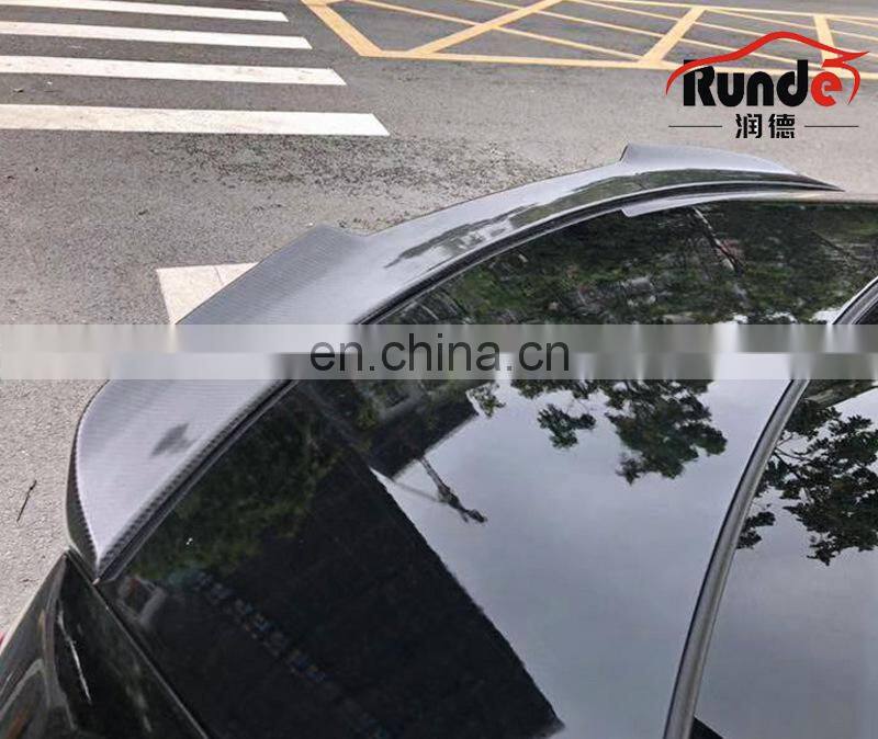 Runde Auto Car Modification Body Parts Carbon Fiber Vorsteiner Style Spoiler Suitable For 2013-2017 Mercedes-Benz CLS350 spoiler