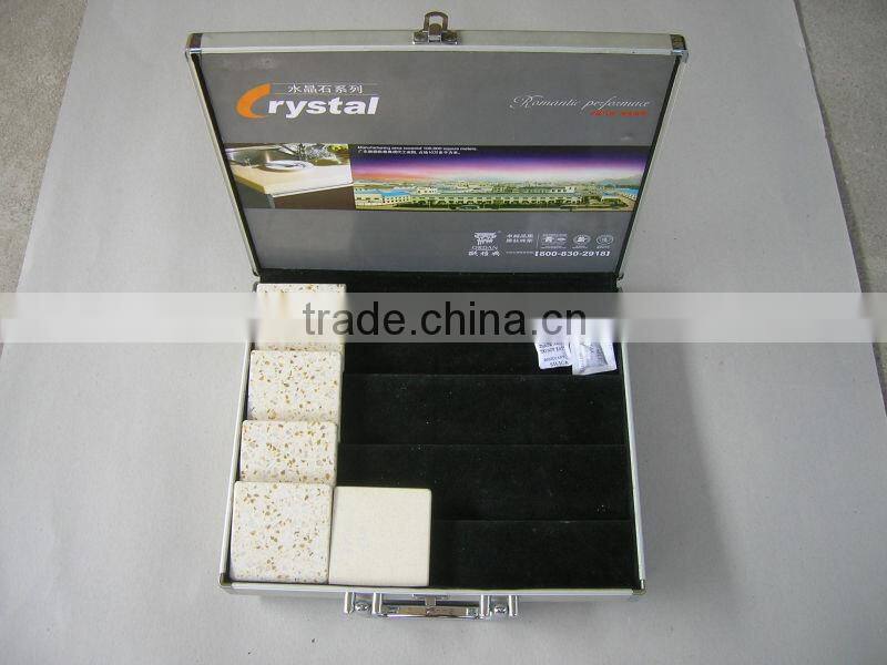 aluminum UV disply box with ABS shell and plywood