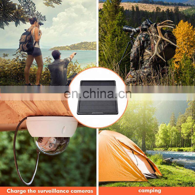 6V 9V 12V 25000mAH Waterproof Trail hunting Camera solar panel charger for outdoor cctv camera